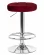 Табурет барный DOBRIN BRUNO Бордовый велюр MJ9-43_280612