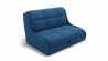 Диван Куба 1200 (ЗР) Цвет фасада: Синий; Тип: Прямой; Материал фасада: Металл/Велюр_859533
