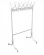 Вешалка напольная на колесах М 11 Алюминий_41175